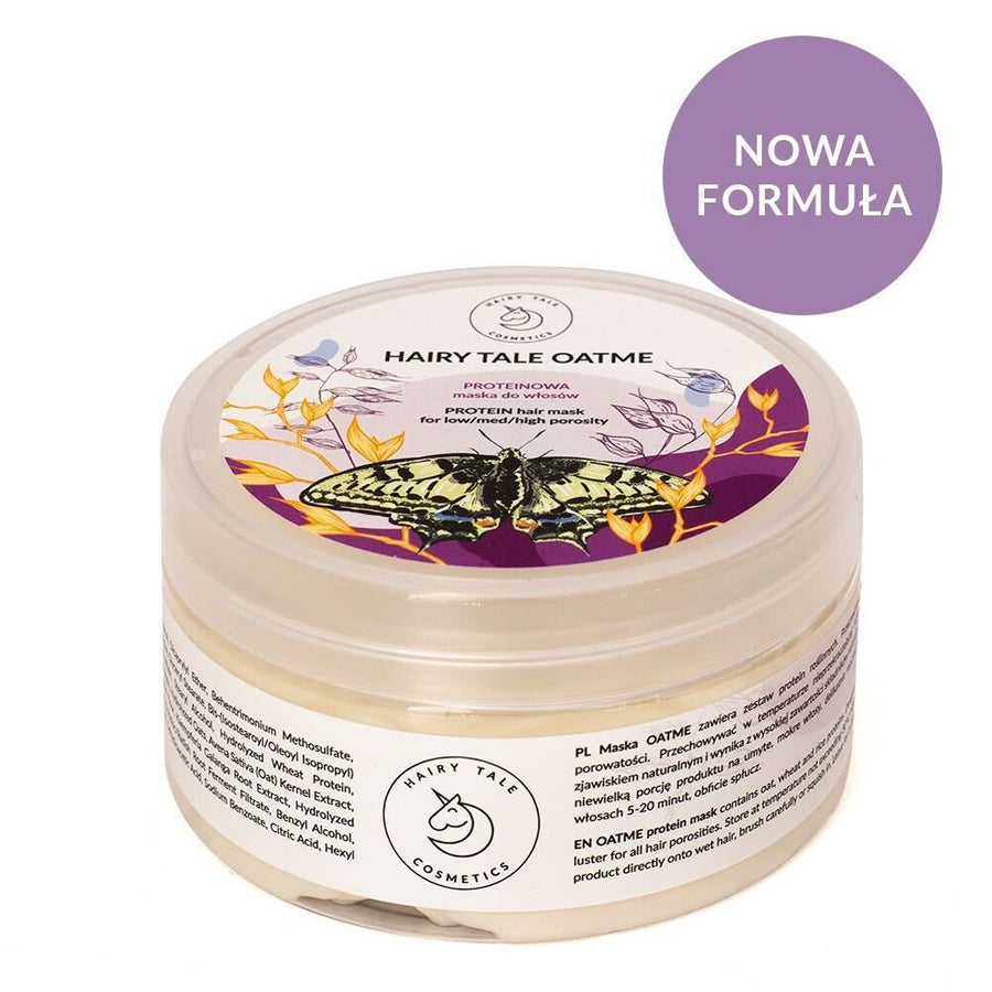 HAIRY TALE COSMETICS Oatme - Proteinowa maska do włosów każdej porowatości 200g