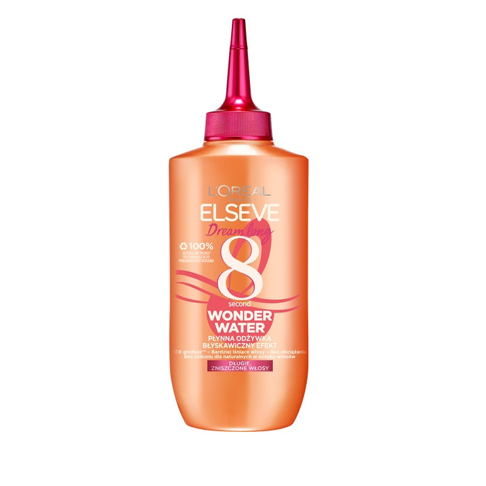 L'OREAL PARIS ELSEVE Dream Long 8 second Wonder Water Płynna odżywka do włosów długich, zniszczonych 200ml