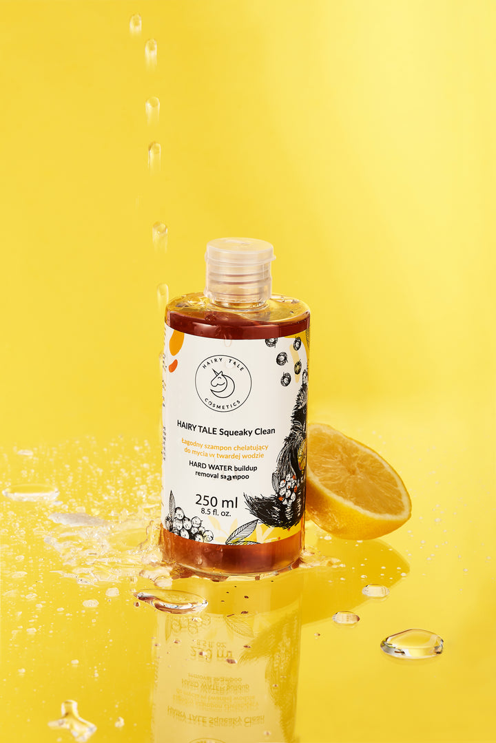 HAIRY TALE COSMETICS Squeaky Clean – Mild chelating shampoo for washing in hard water 250ml