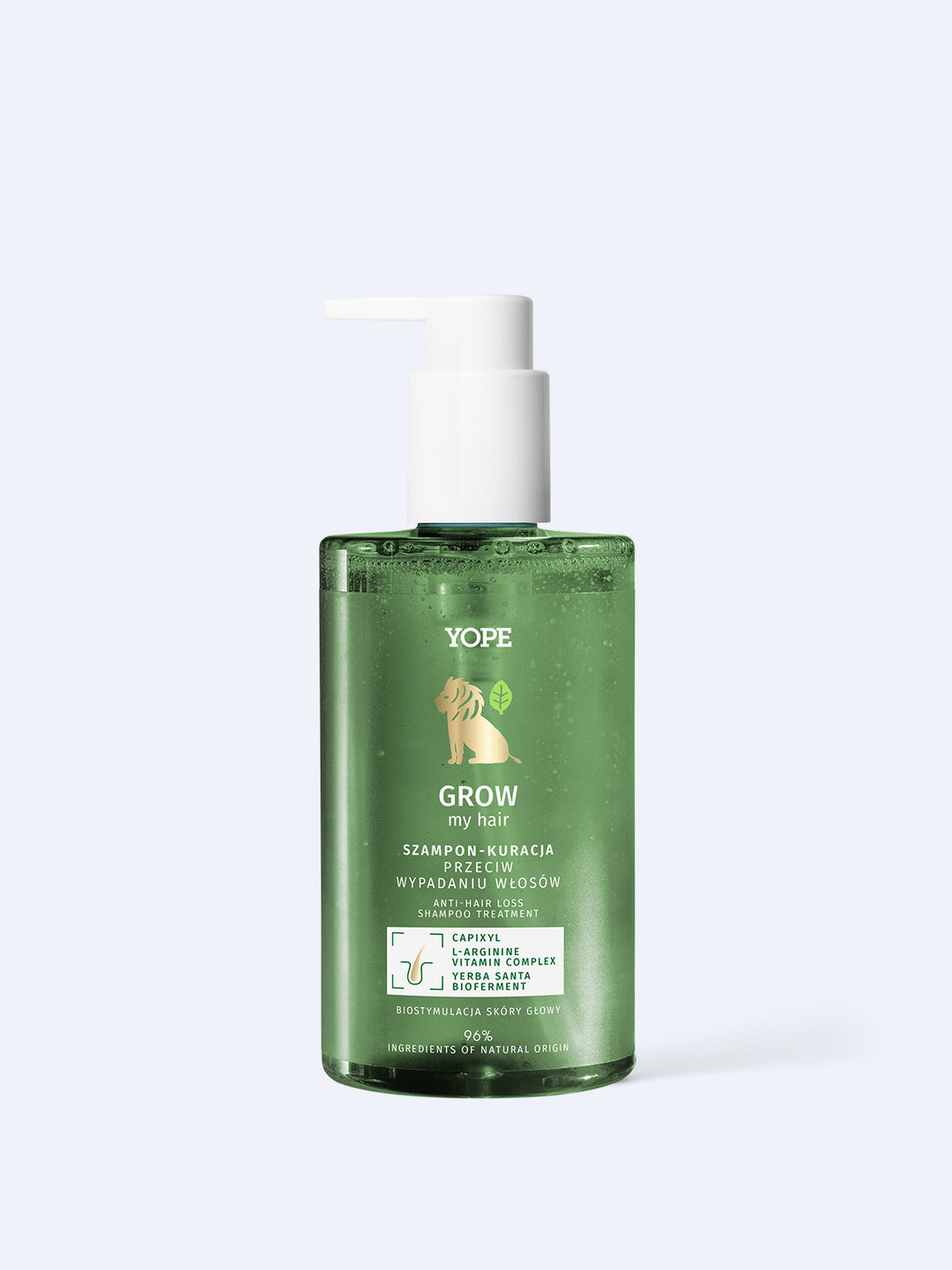 YOPE Grow My Hair Szampon kuracja przeciw wypadaniu włosów 300 ml