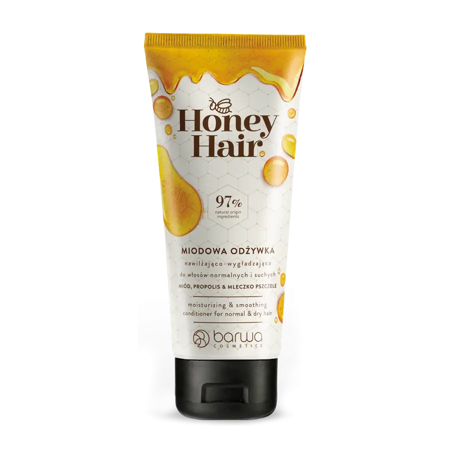 BARWA Honey Hair Odżywka miodowa nawilżająco-wygładzająca 200ml