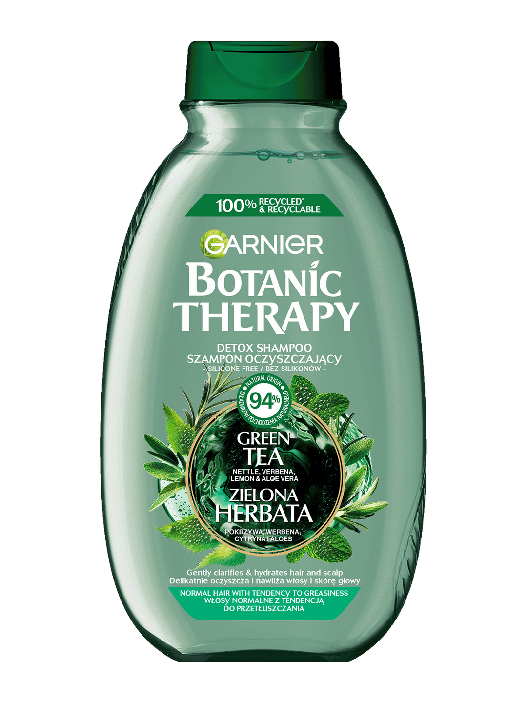 GARNIER Botanic Therapy Oczyszczajacy szampon zielona herbata 400ml