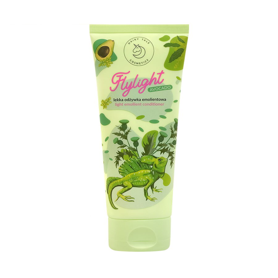 HAIRY TALE COSMETICS Flylight Avocado - Lekka odżywka emolientowa Awokado 200ml