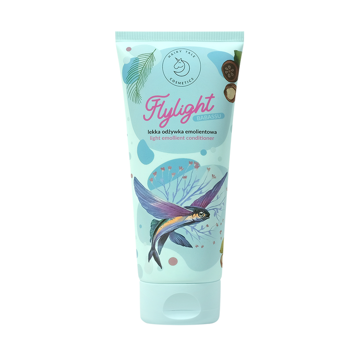 HAIRY TALE COSMETICS Flylight Babassu - Lekka odżywka emolientowa MAsło Babassu 200 ml