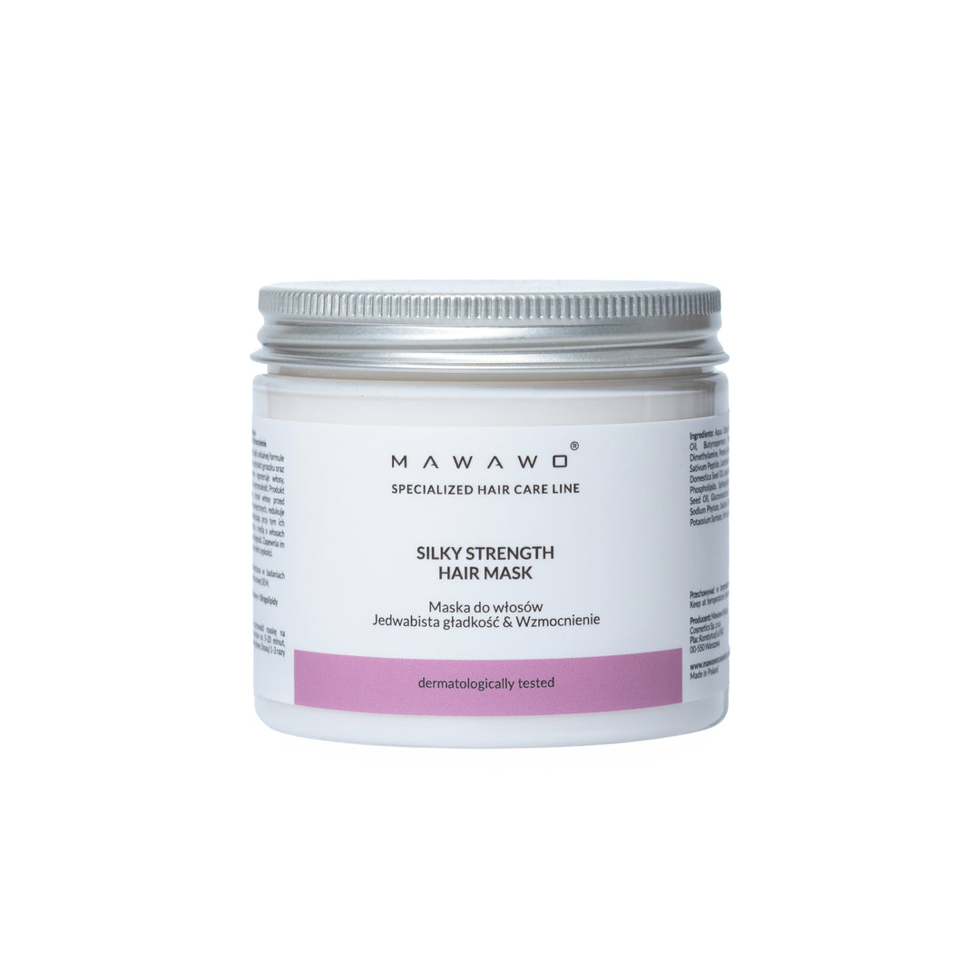 MAWAWO Specialized Hair Care Silky Strength Hair Mask - Maska do włosów jedwabista gładkość i wzmocnienie 200ml