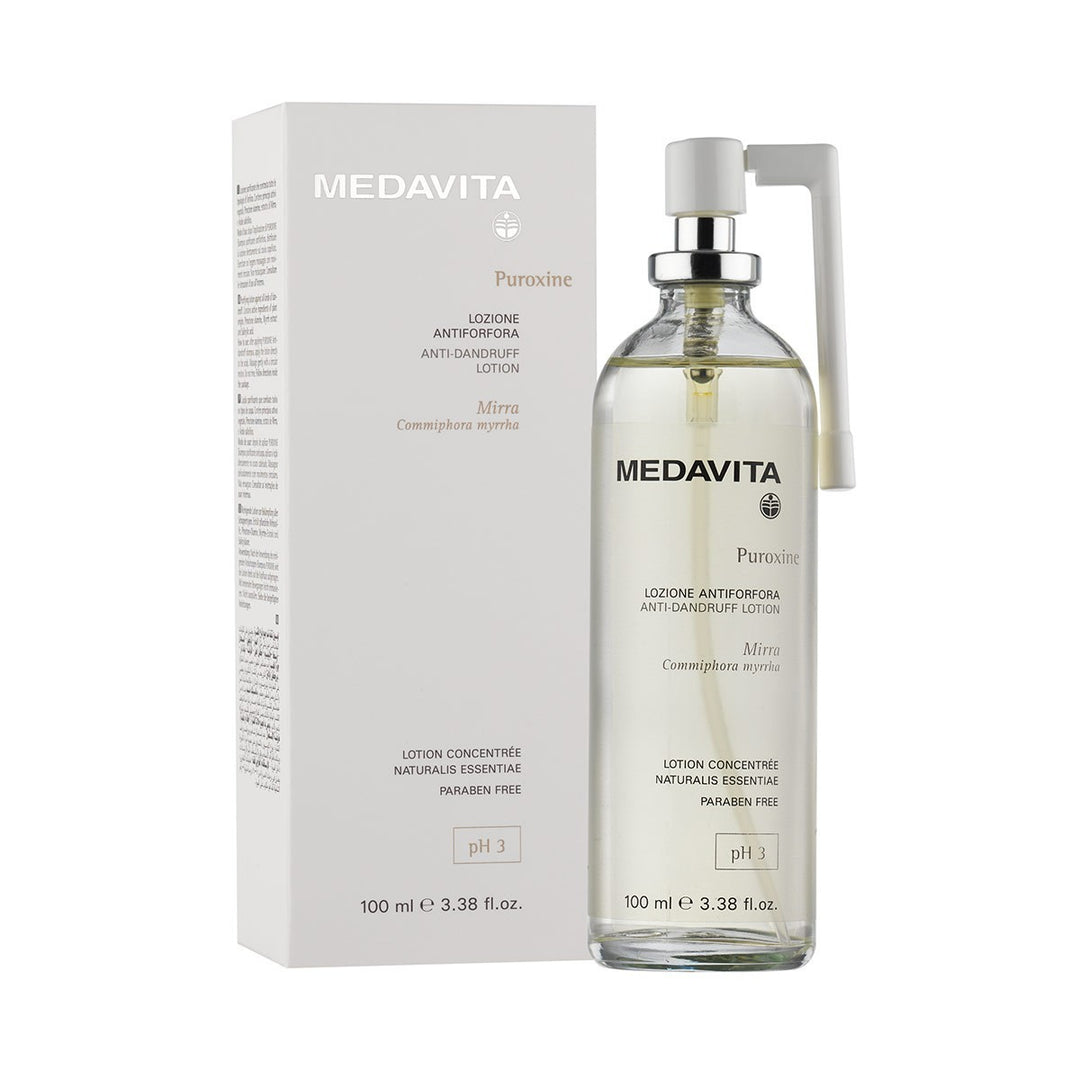 MEDAVITA Puroxine Lozione Antiforfora - Tonik lotion do włosów przeciwłupieżowy 100ml