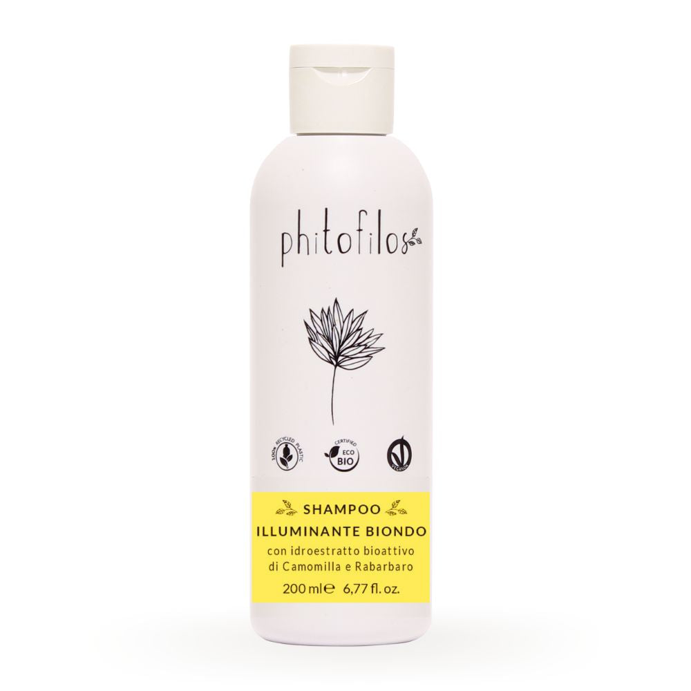 PHITOFILOS Illuminante Biondo szampon do włosów blond 200ml