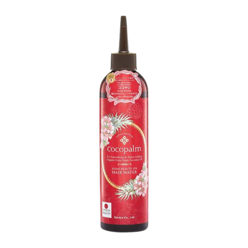 COCOPALM Asian Beauty Spa Hair Water - Nabłyszczająca płukanka chroniąca kolor włosów z organicznym olejem kokosowym i ekstraktem z granatu  280ml