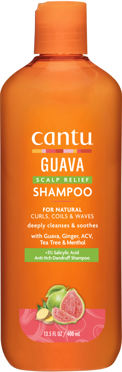 CANTU Guava & Ginger Anti-Dandruff Shampoo łagodzący szampon przeciwłupieżowy 400 ml
