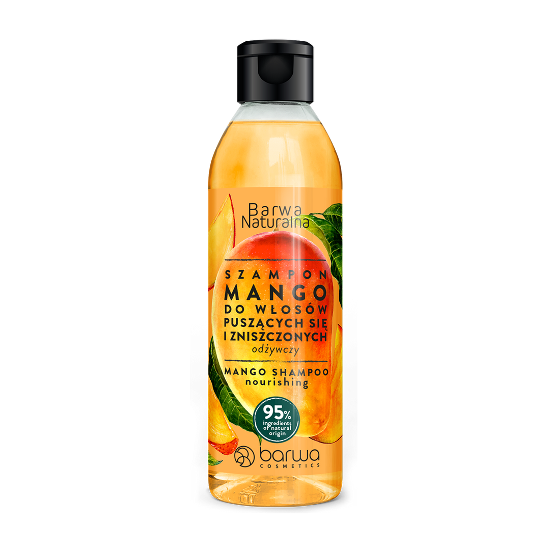 BARWA Naturalny Szampon do Włosów Mango 300ml