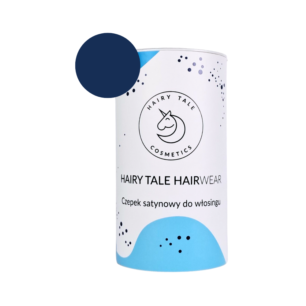 ZESTAW HAIRY TALE COSMETICS Merhair 150 ml + HAIRWEAR granatowy czepek satynowy do WŁOSINGu i Flylight Babassu 200ml GRATIS