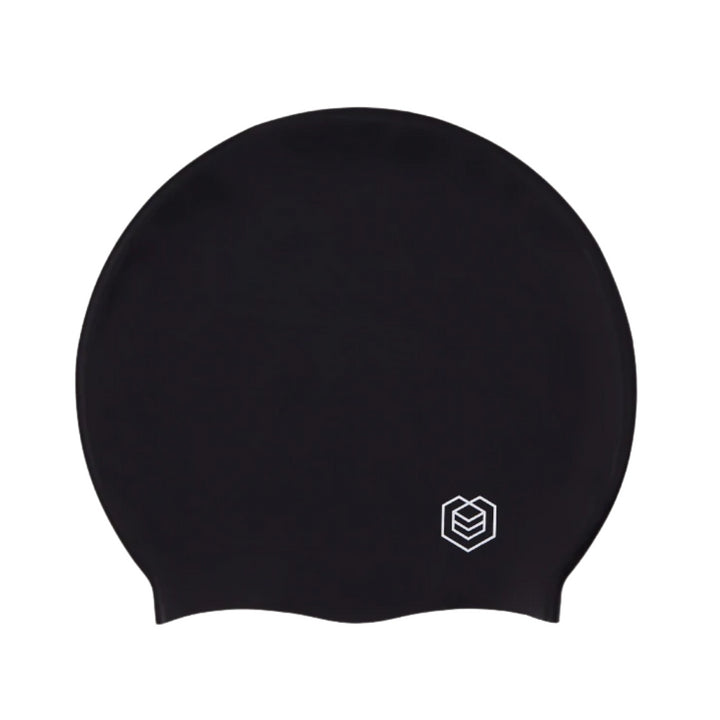 SOUL CAP Extra-Large Swimming Cap Black - Czepek pływacki czarny XL