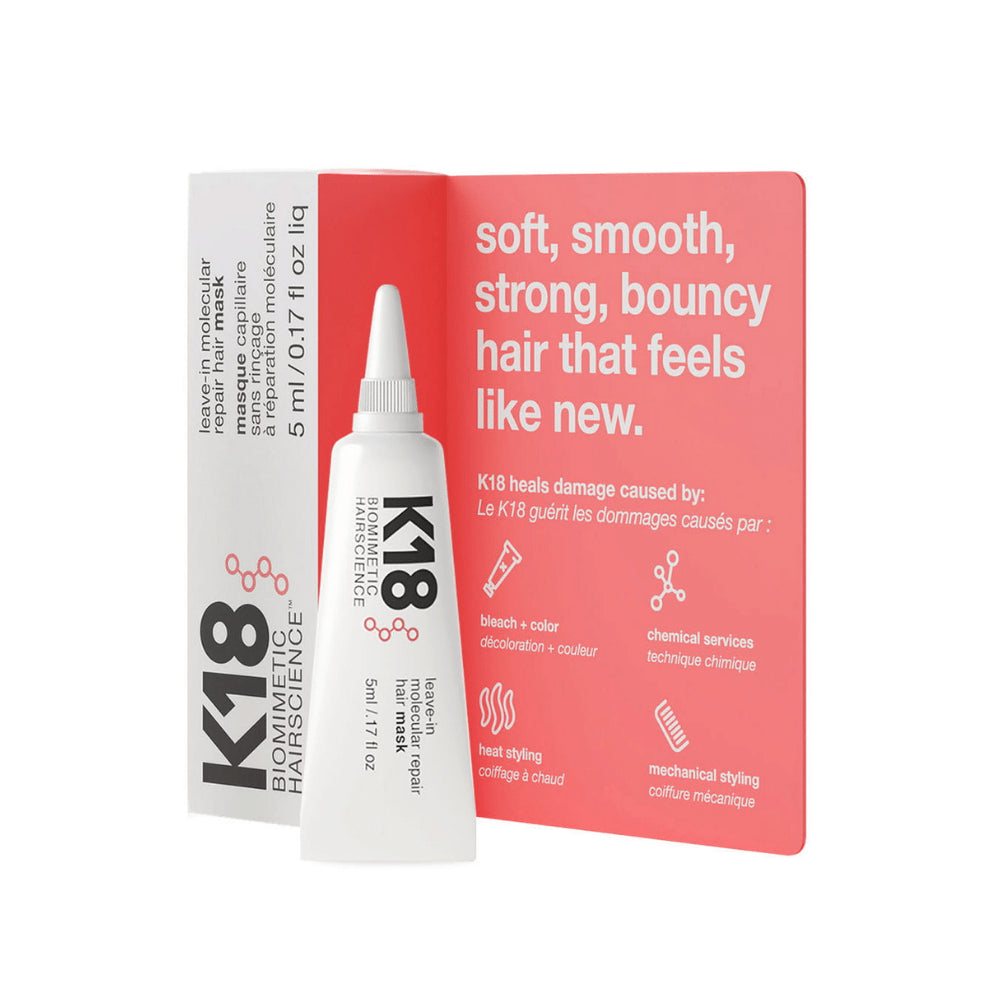 K18 Leave-in Molecular Repair Hair Mask - Maska bez spłukiwania 5ml