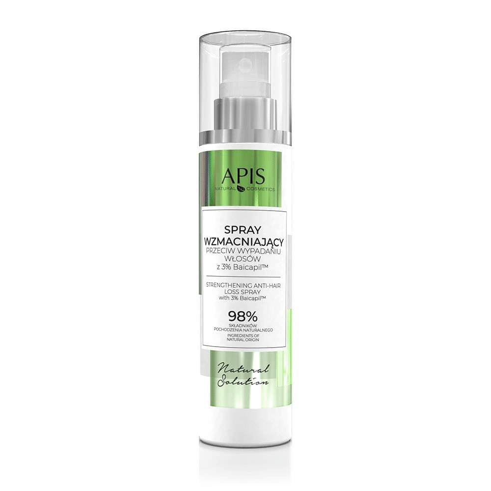 APIS Natural Solution Spray wzmacniający przeciw wypadaniu włosów z 3% Baicapil 150ml