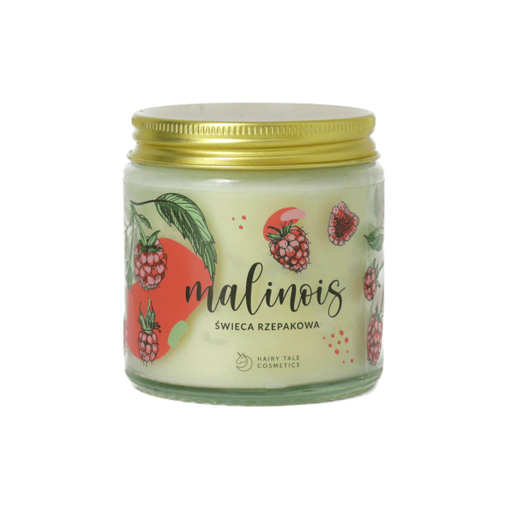HAIRY TALE COSMETICS Malinois Świeca rzepakowa 120ml