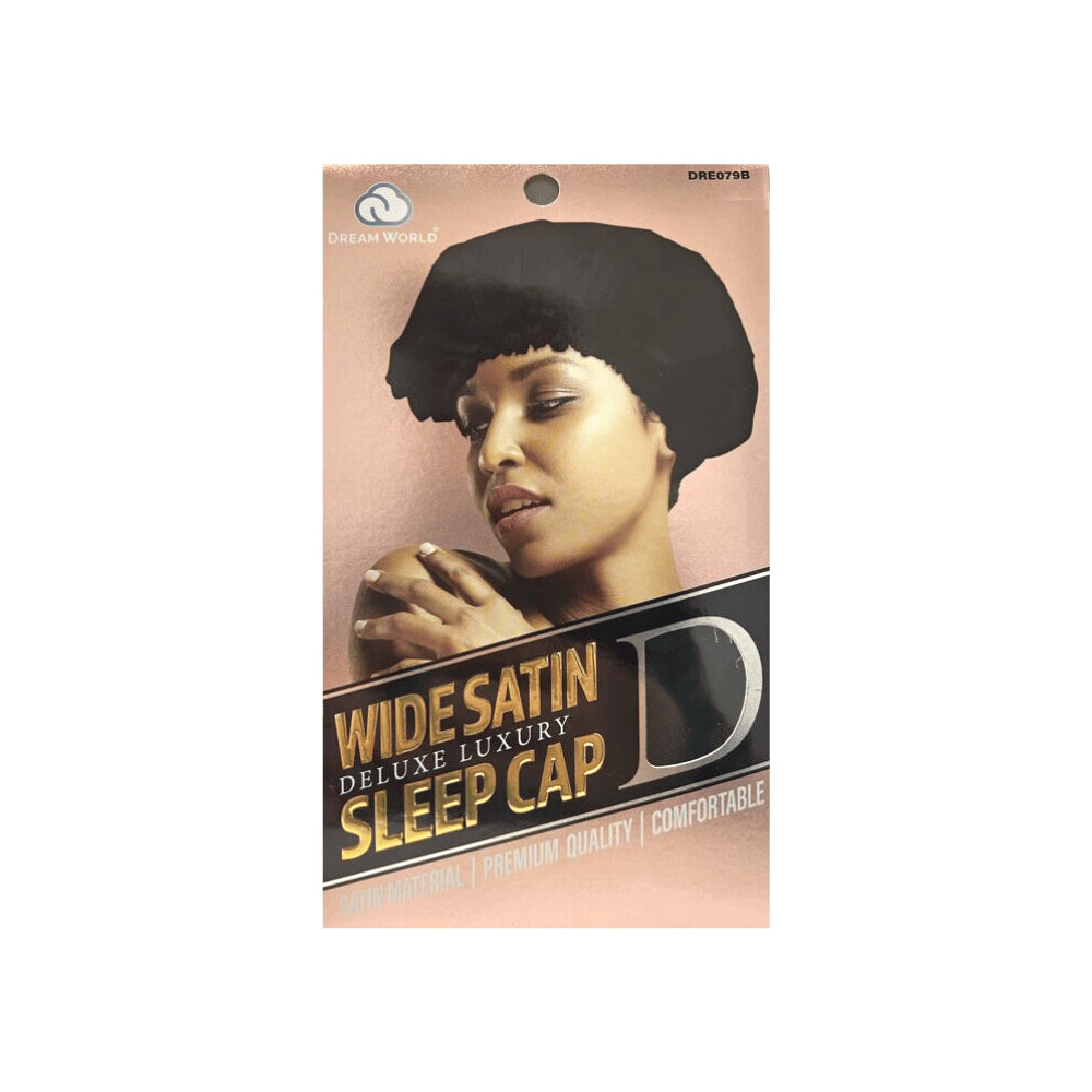 DREAM WORLD Satin Sleep cap Satynowy czepek do włosów mały
