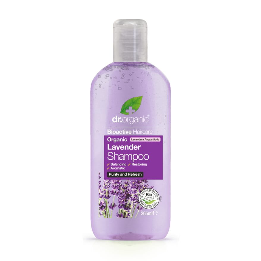 DR.ORGANIC Balansujący szampon oczyszczający z olejkiem z organicznej lawendy 265ml