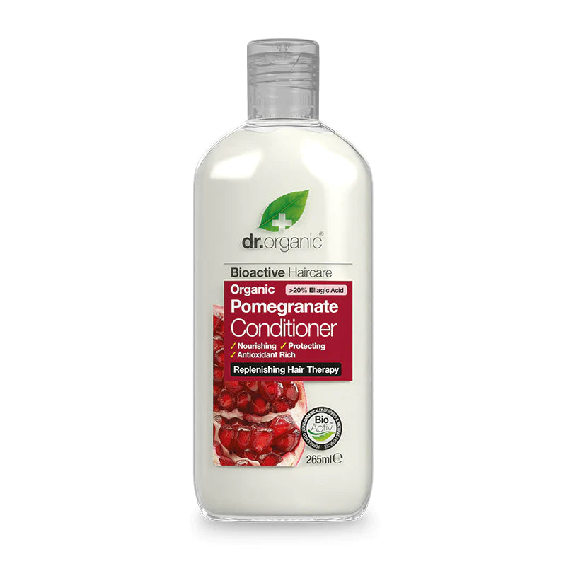 DR.ORGANIC Rewitalizująca dodająca objętości odżywka z olejkiem różanym 265 ml