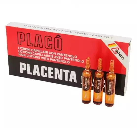 PLACO Placenta Ampułki stymulujące porost włosów 10x12ml