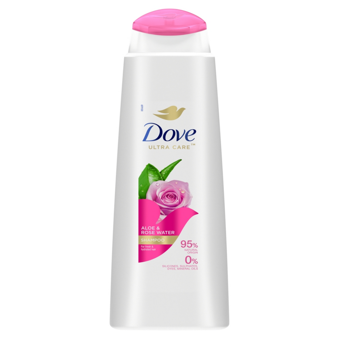 DOVE Ultra Care Szampon do włosów Aloe & Rose Water 400 ml