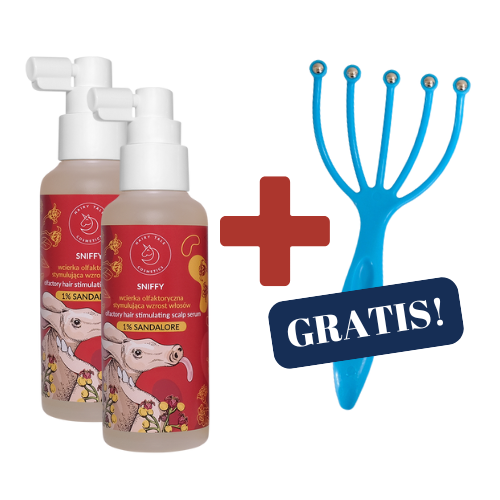 ZESTAW HAIRY TALE COSMETICS Sniffy 2x + Grabki GRATIS