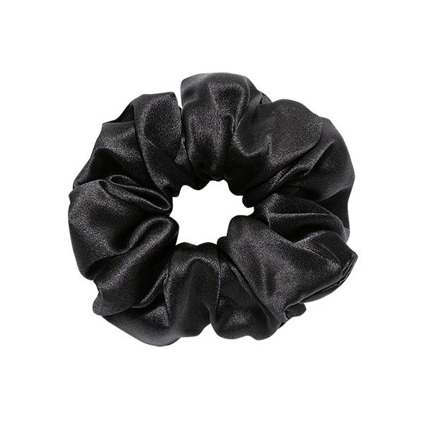 HAIRY TALE HAIRWEAR Scrunchie PURE COAL - Silk scrunchie