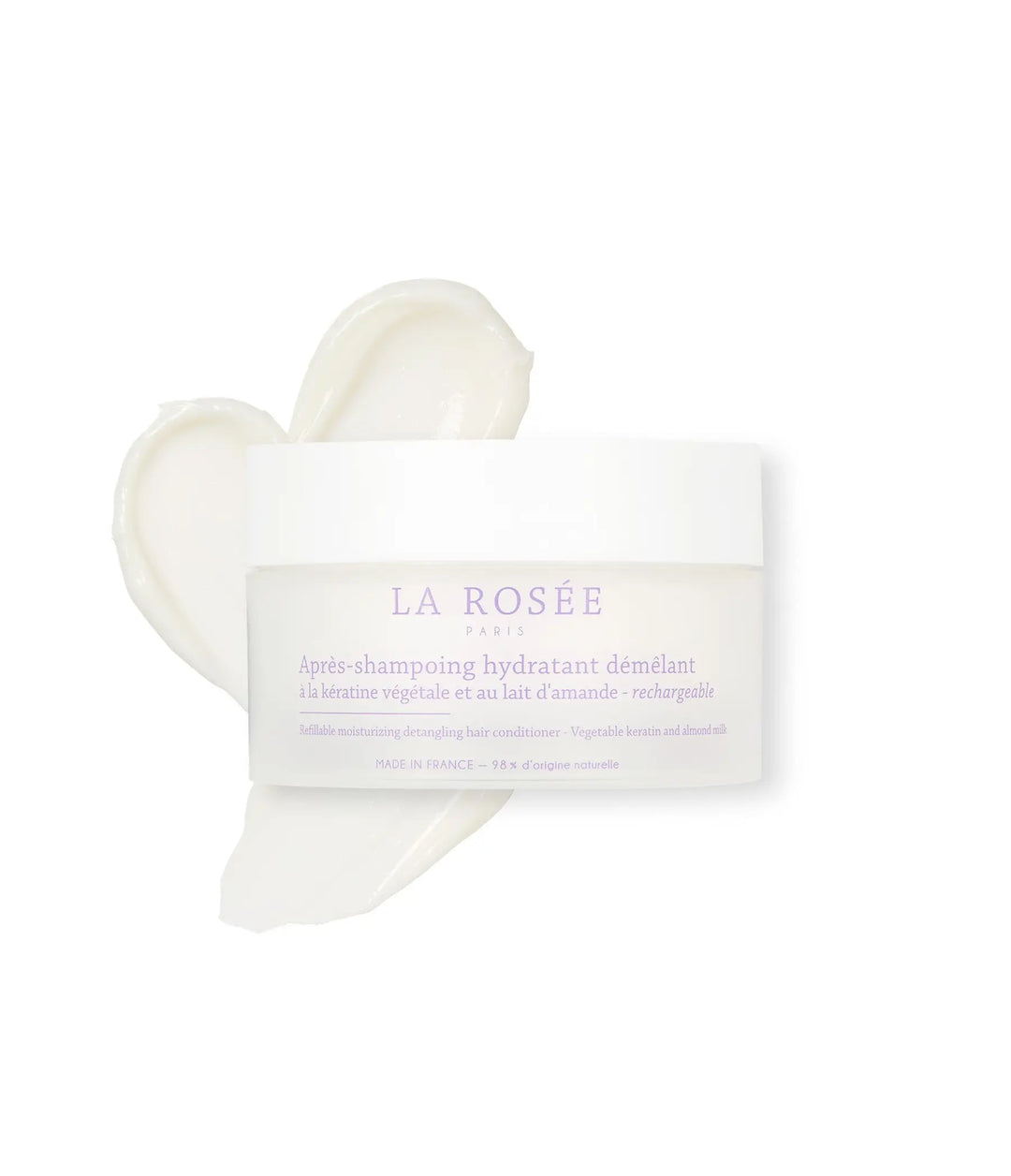 LA ROSÉE Detangling Moisturising Conditioner with plant-based Keratin and Almond Milk 200 ml