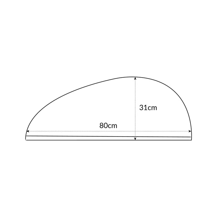 HAIRY TALE HAIRWEAR SEAHORSE Turban do włosów z lnem