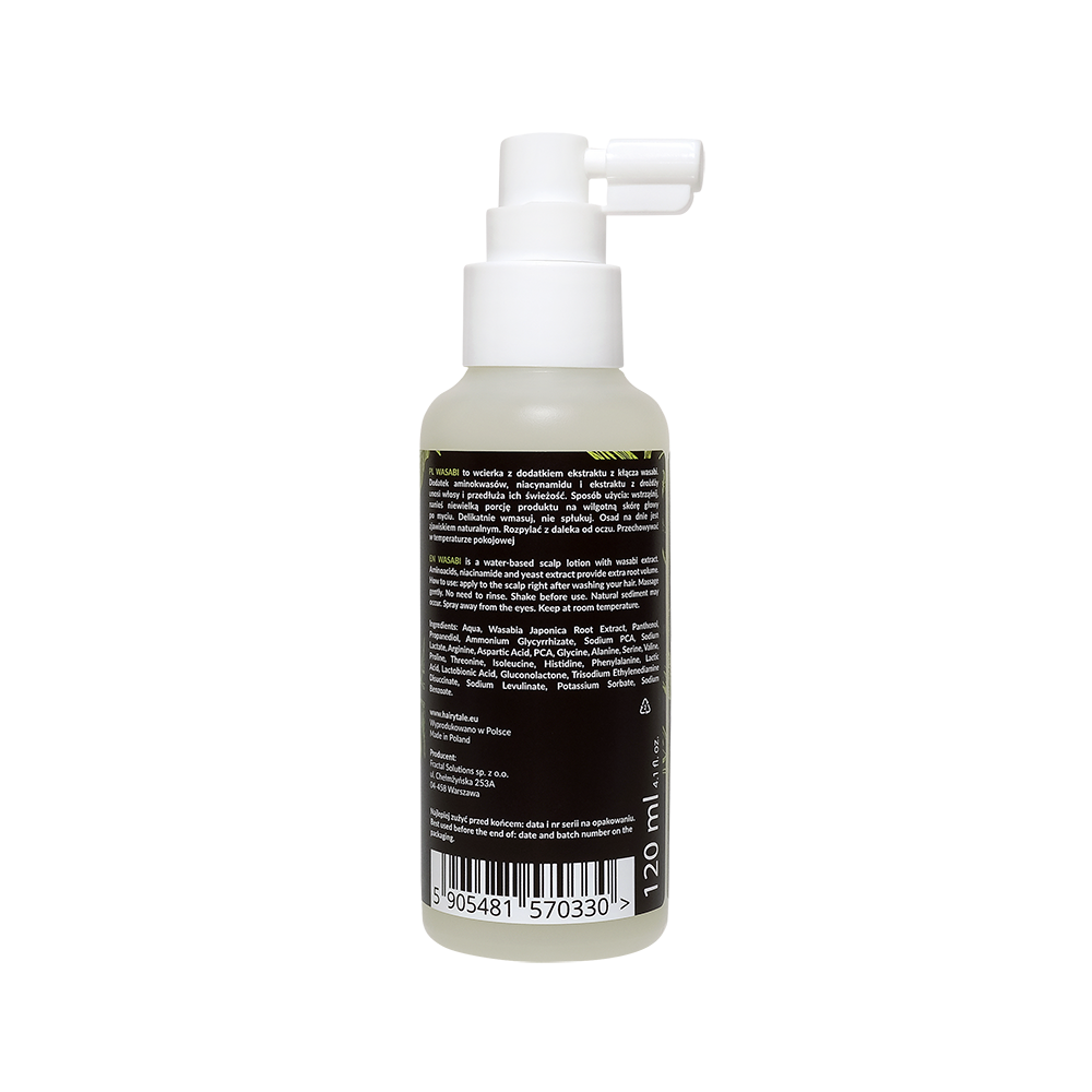 HAIRY TALE COSMETICS Wasabi - Wcierka stymulująca 120ml