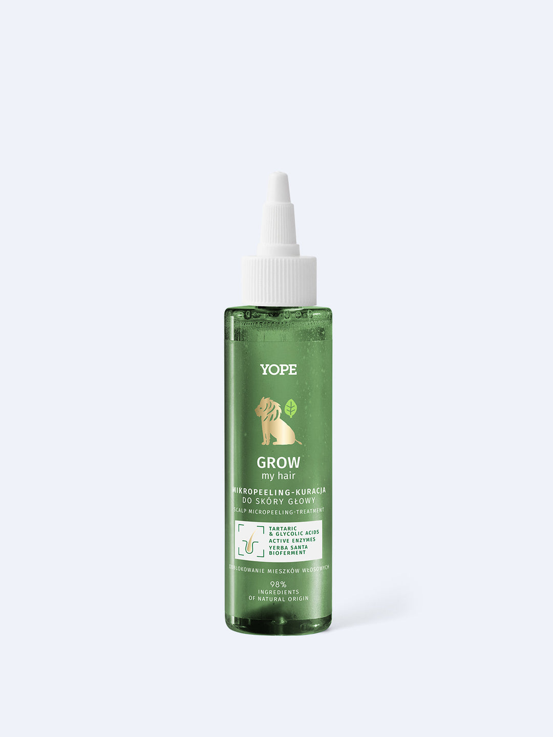 YOPE Grow My Hair Mikropeeling-kuracja do skóry głowy 115 ml