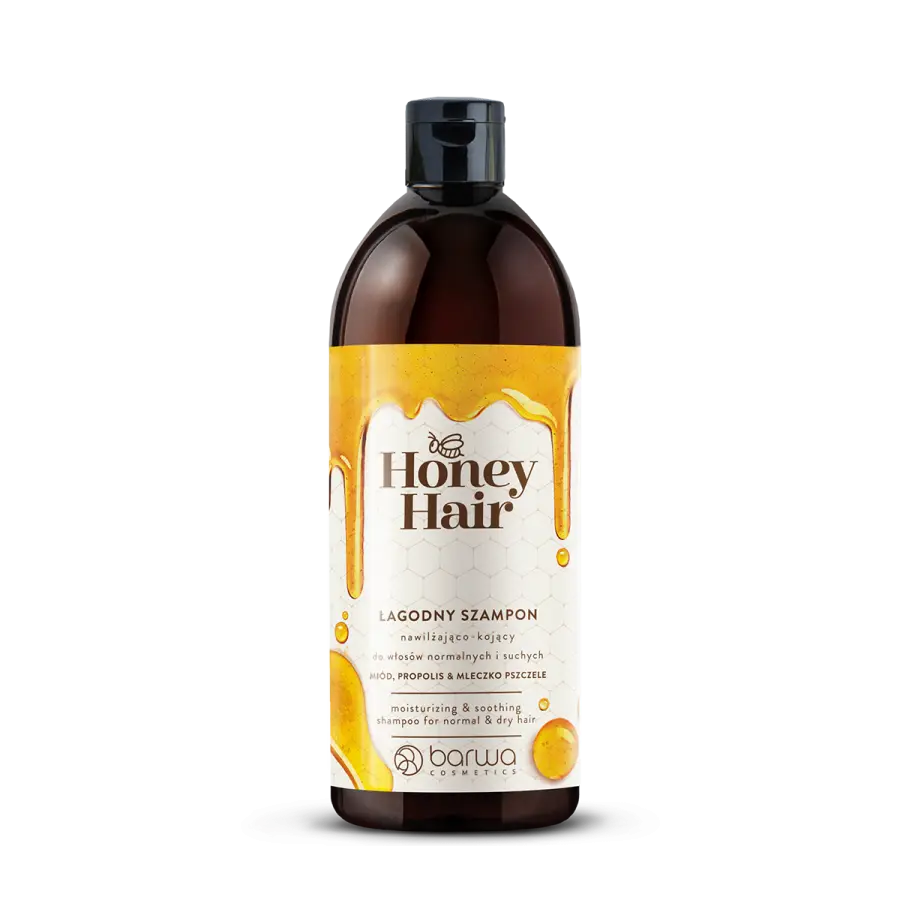 BARWA Honey Hair Szampon miodowy nawilżająco-kojący 480ml