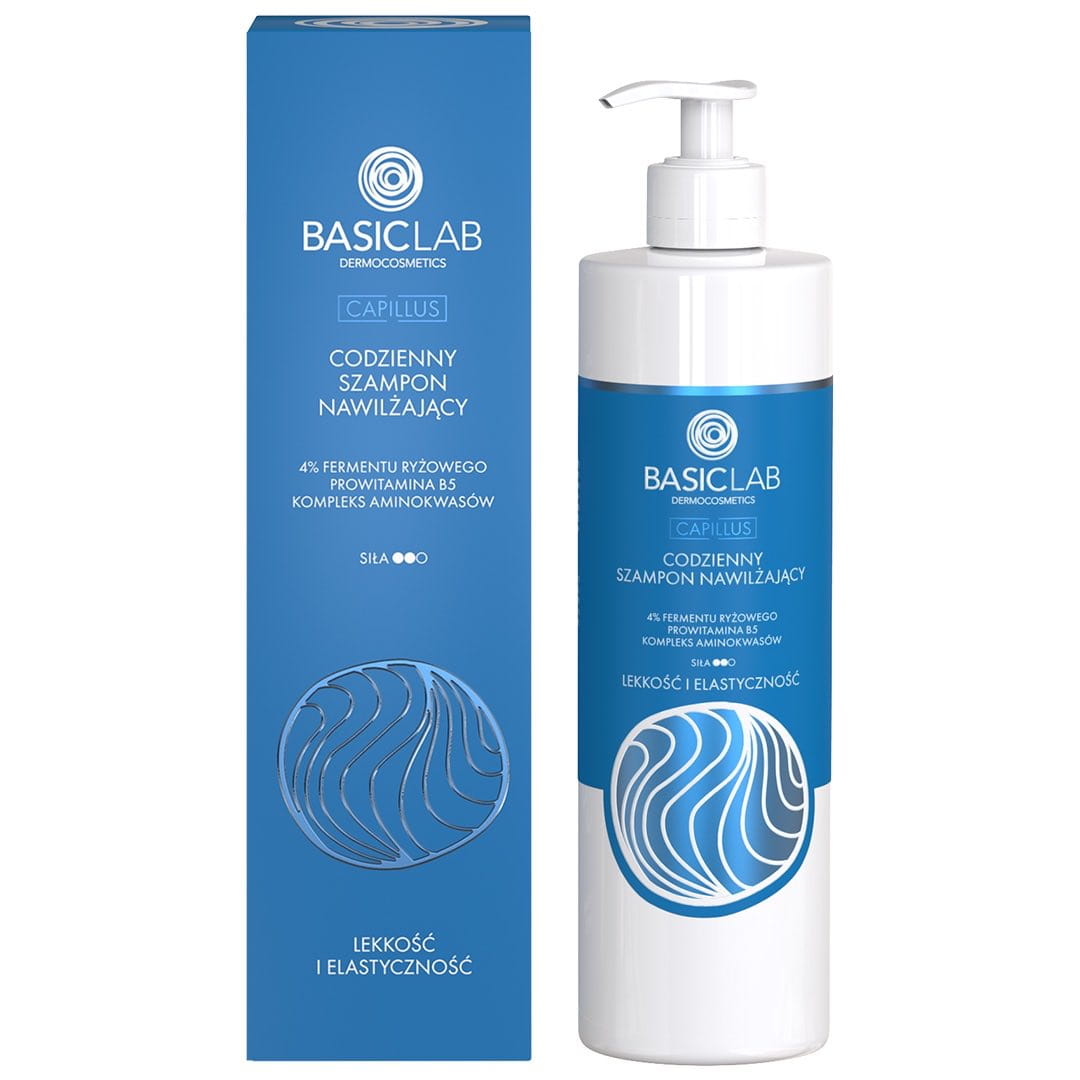 BASICLAB Capillus Daily shampoo moisturizing lightness and elasticity 300ml