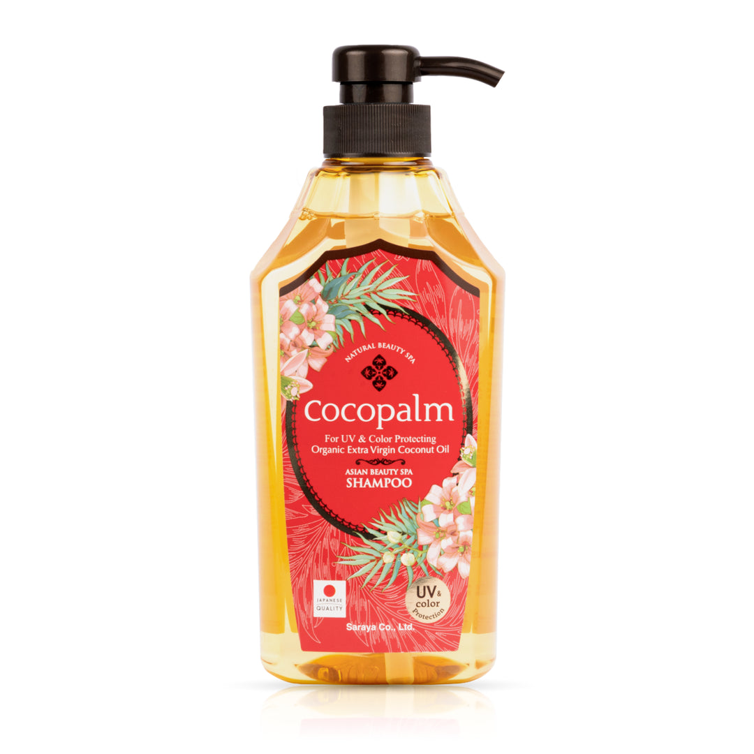 COCOPALM Asian Beauty Spa Shampoo  -Szampon nabłyszczający chroniący kolor włosów farbowanych 600m