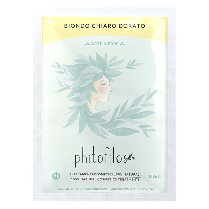 PHITOFILOS Biondo Chiaro Dorato Jasnozłoty blond 100g