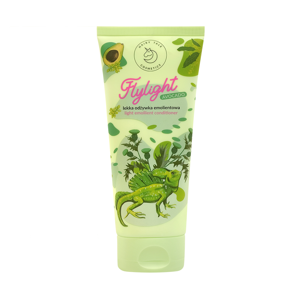 HAIRY TALE COSMETICS Flylight Avocado - Lekka odżywka emolientowa Awokado 200ml