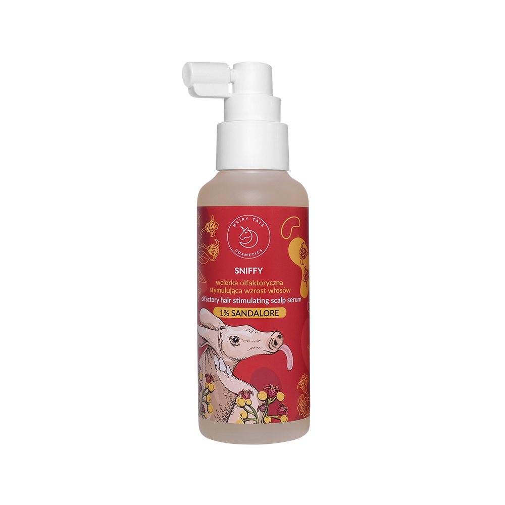 HAIRY TALE COSMETICS Sniffy - Wcierka olfaktoryczna stymulująca wzrost włosów 1% Sandalore 120 ml