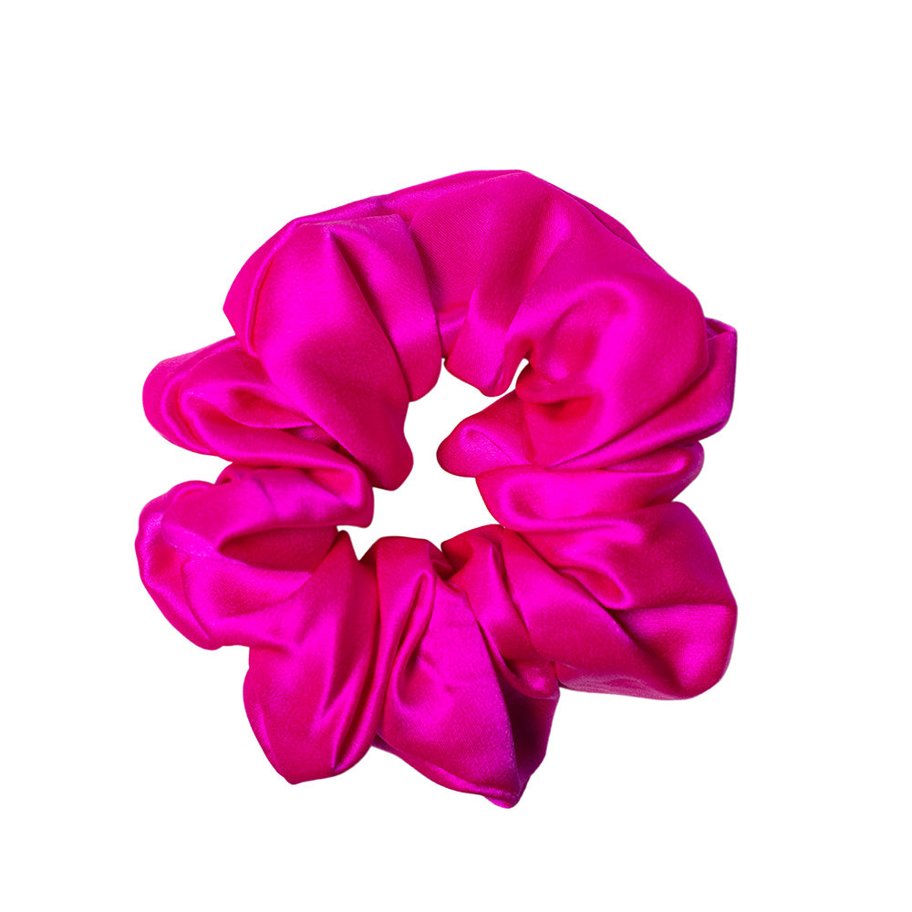 HAIRY TALE HAIRWEAR Scrunchie PINK POWER - Gumka jedwabna