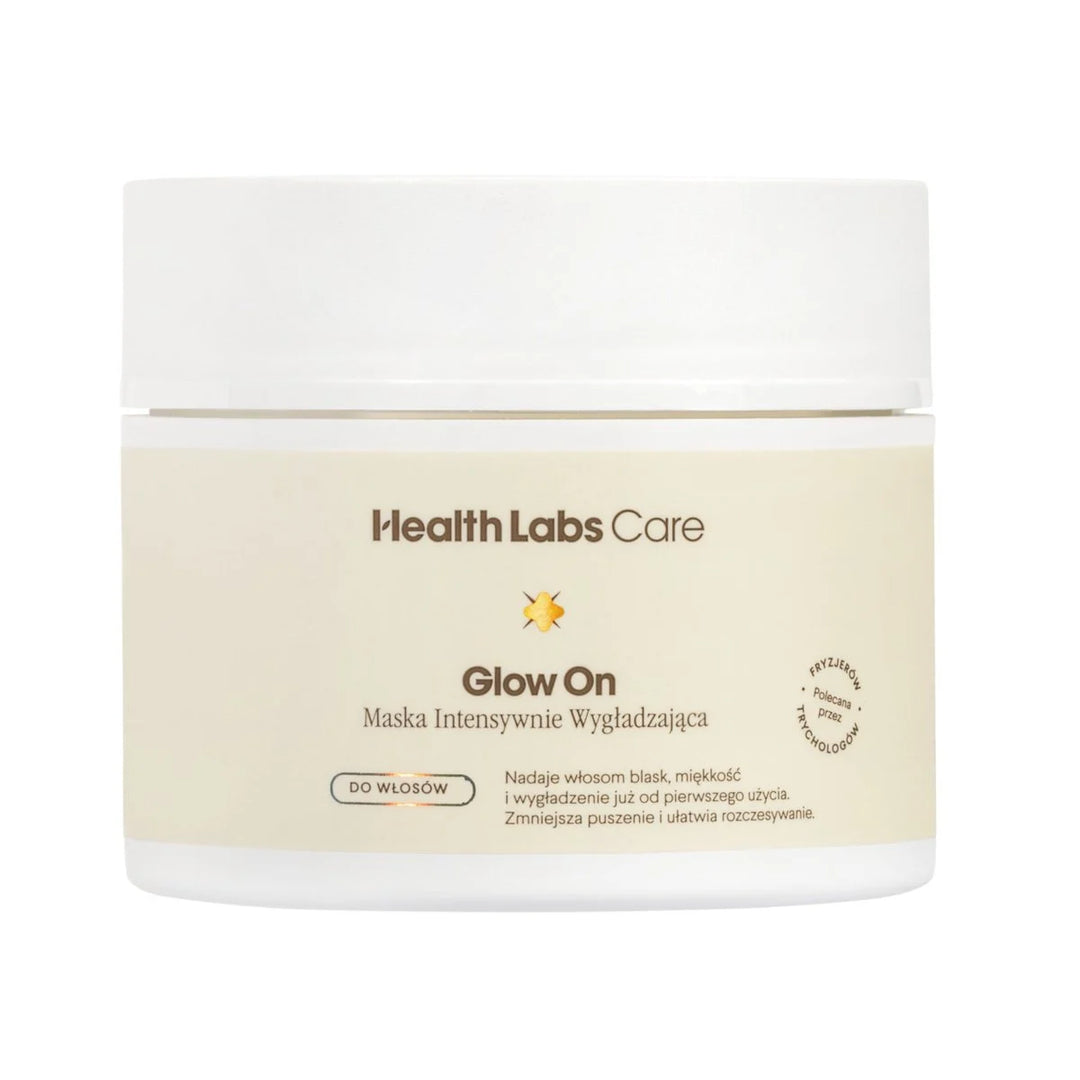 HEALTH LABS Glow On Maska do włosów intensywnie wygładzająca 200 ml