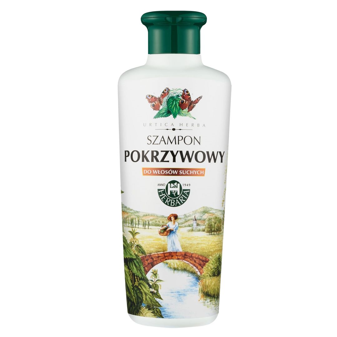 HERBARIA BANFI Szampon pokrzywowy do włosów suchych 250ml