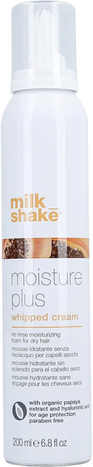 MILK SHAKE Moisture Plus Whipped Cream leave-in conditioner in foam 200ml