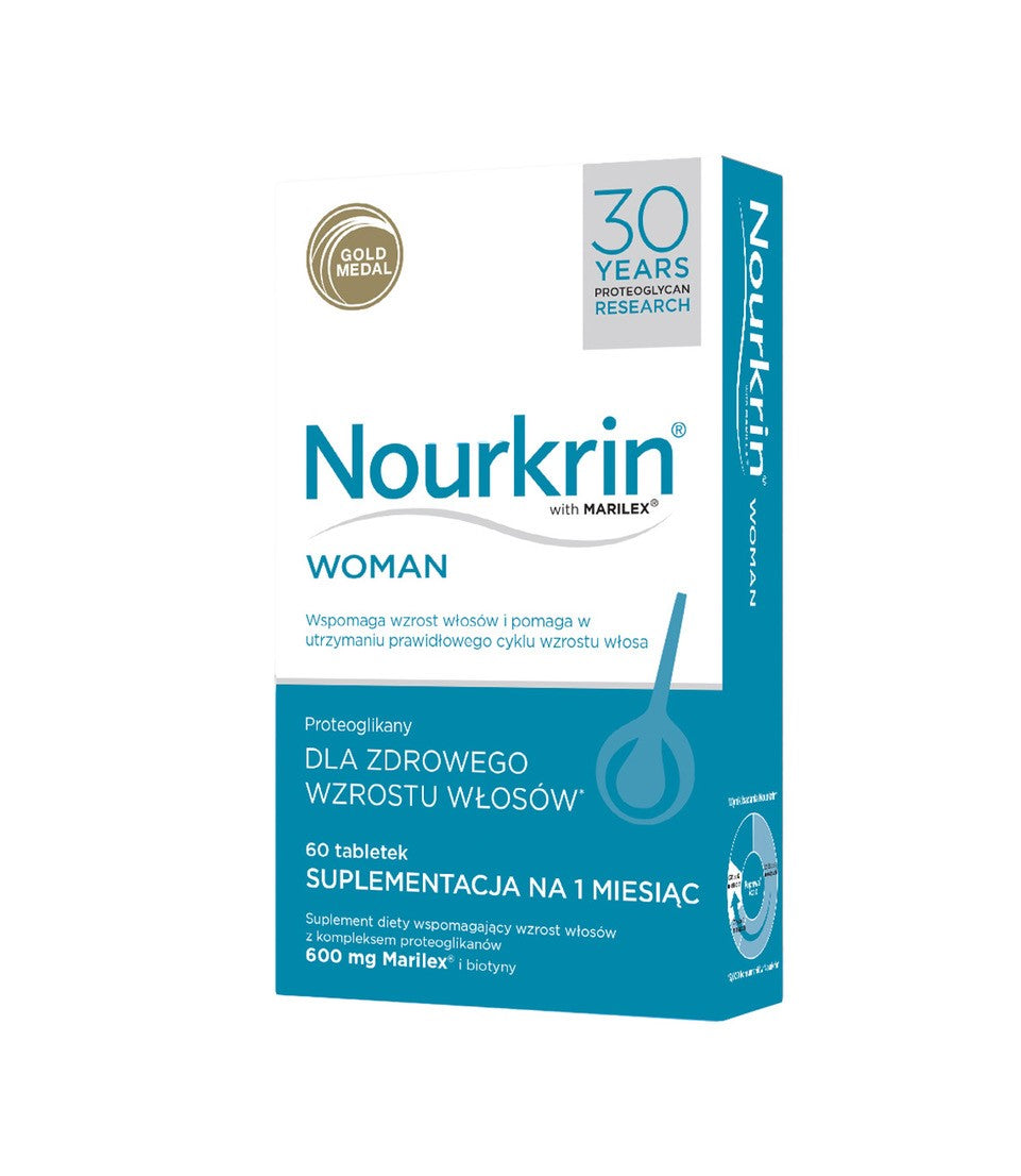 NOURKRIN Woman - Proteoglikany suplement diety dla kobiet 60 tabletek