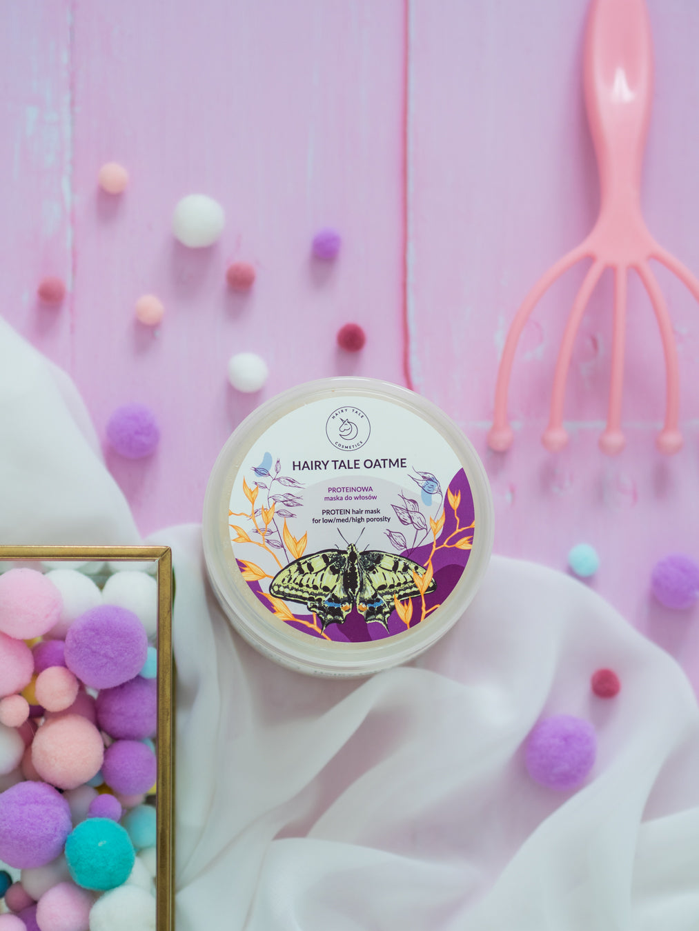 HAIRY TALE COSMETICS Oatme - Proteinowa maska do włosów każdej porowatości 200g