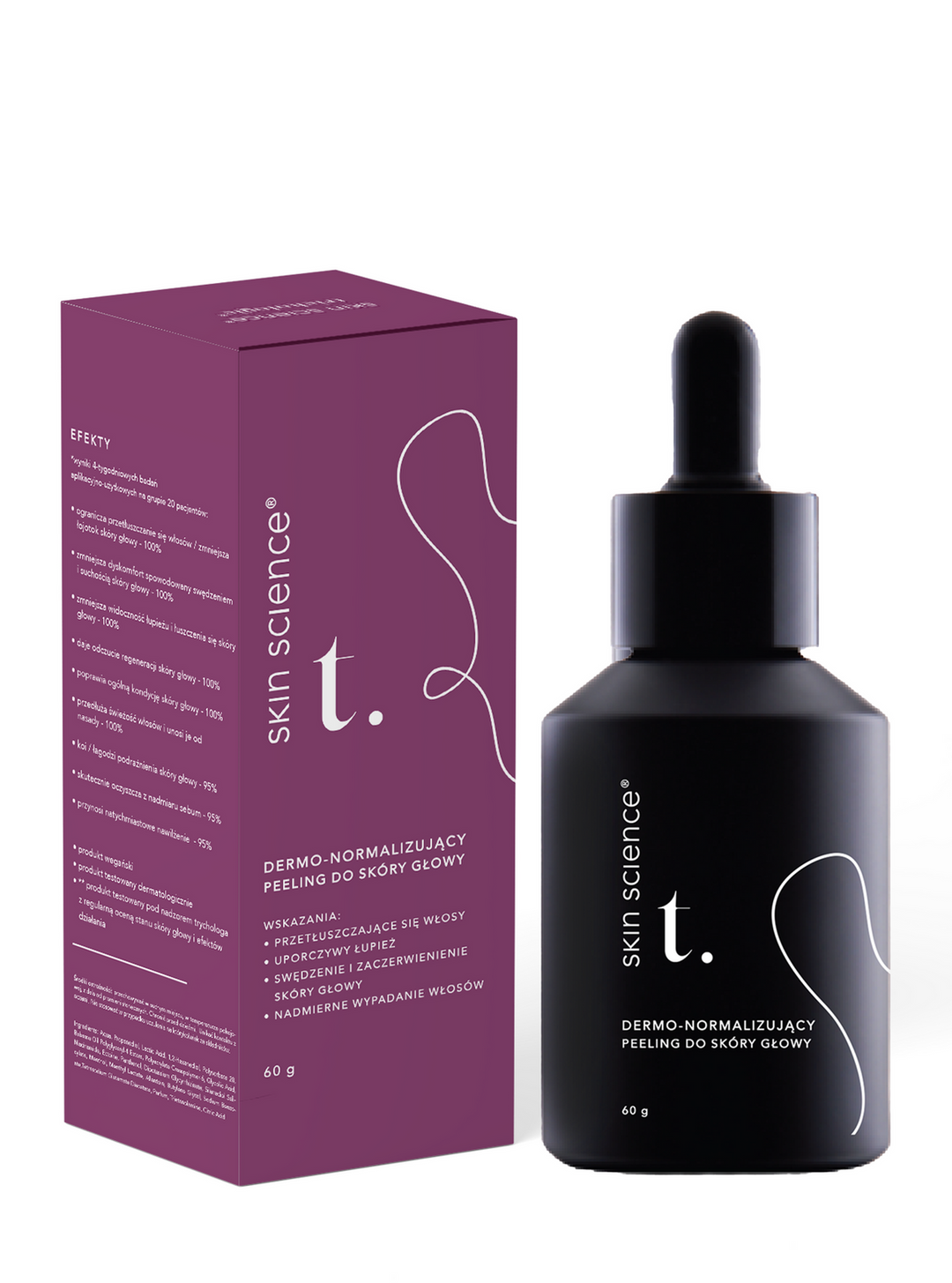 SKIN SCIENCE Trichologic® Dermo-normalizujący peeling do skóry głowy 60g