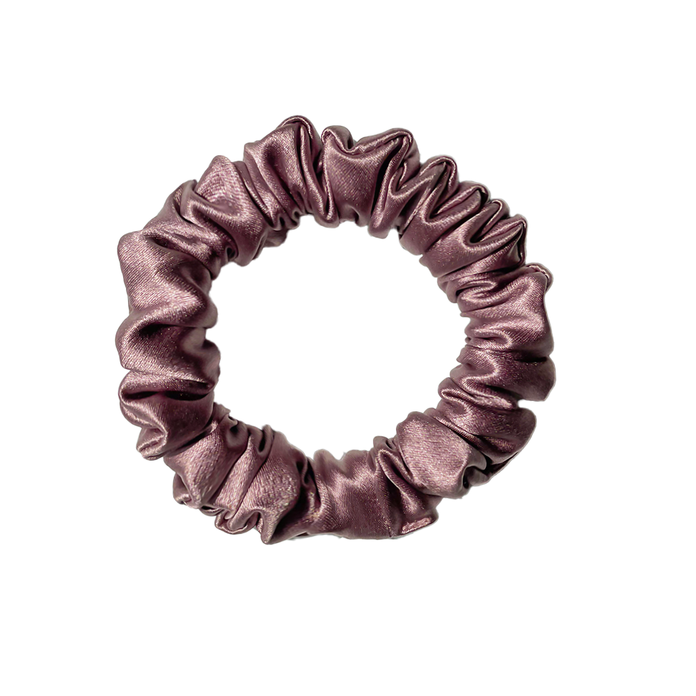 HAIRY TALE HAIRWEAR MINI Scrunchie Rosa Antigua - silk scrunchie