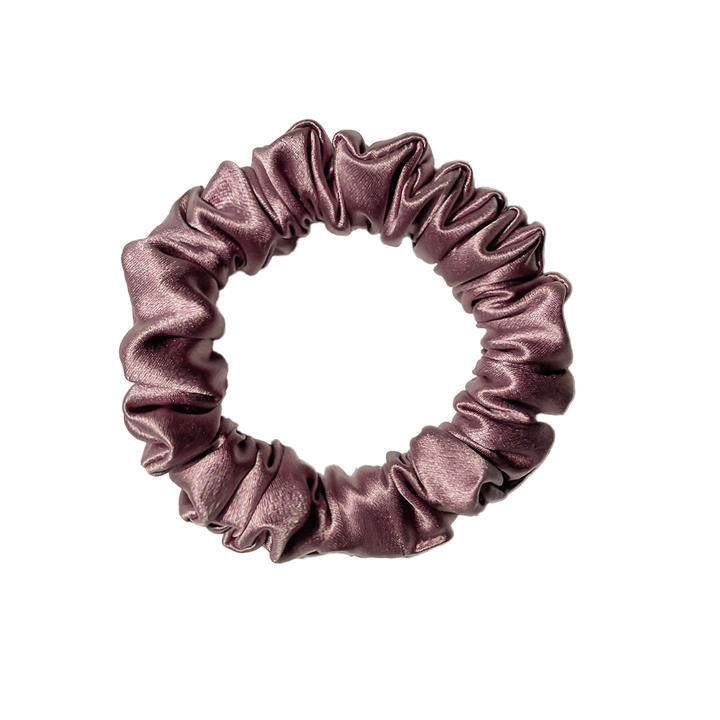 HAIRY TALE HAIRWEAR MINI Scrunchie Rosa Antigua - silk scrunchie