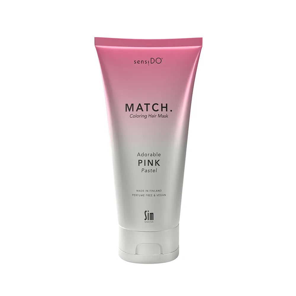 SENSIDO Match Adorable Pink Pastel - Maska koloryzująca Pastelowy Róż  200ml