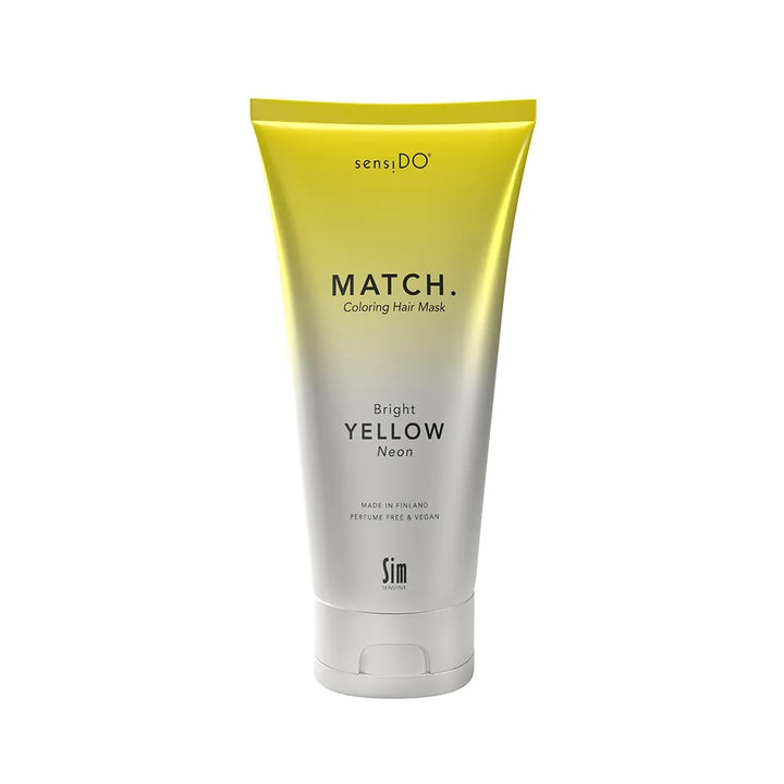 SENSIDO Match Bright Yellow Neon - Maska koloryzująca Neonowy Żółty 200ml