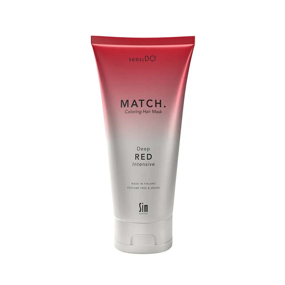 SENSIDO Match Deep Red Intense - Maska koloryzująca Głęboka Czerwień 200ml