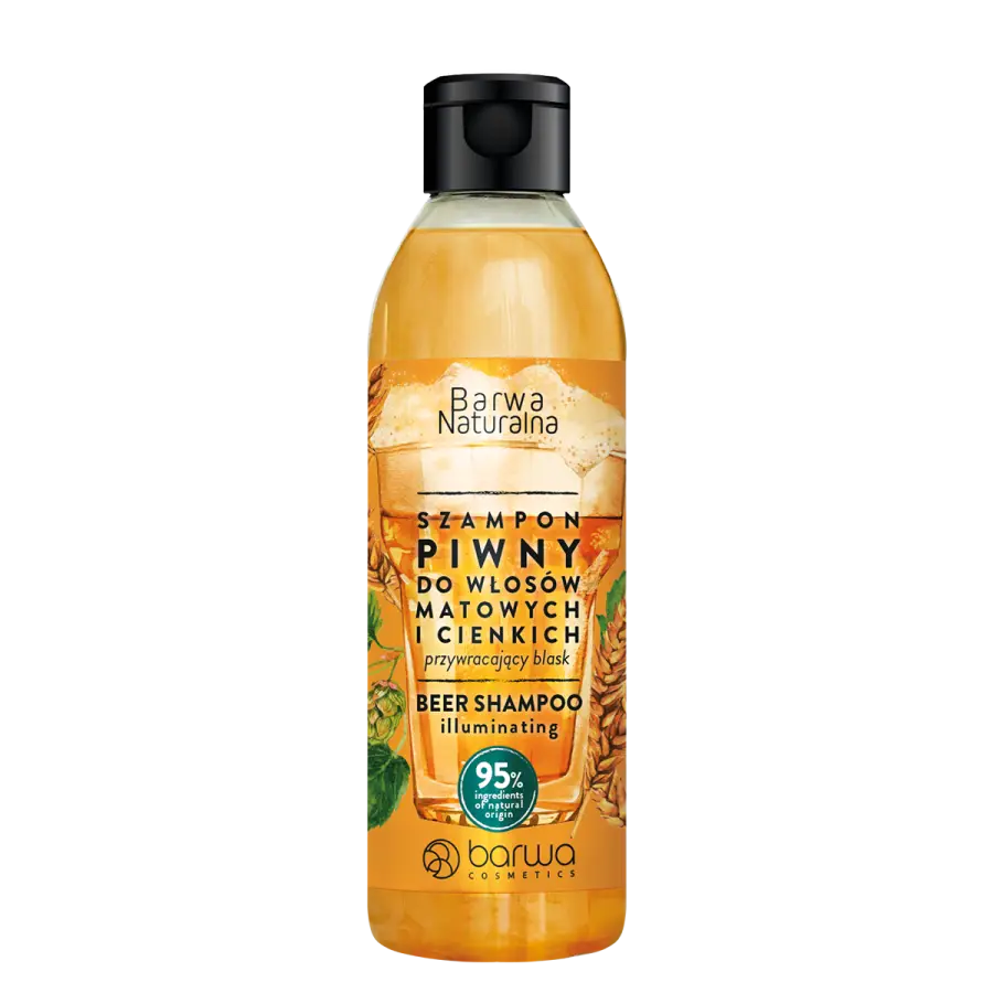 BARWA Naturalna Szampon Piwny 300ml