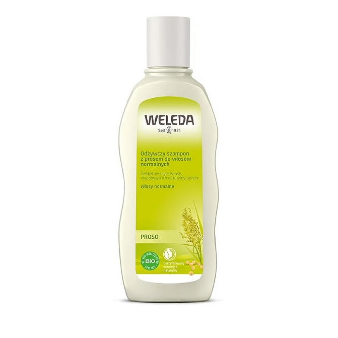 WELEDA Odżywczy szampon z prosem do włosów normalnych 190ml